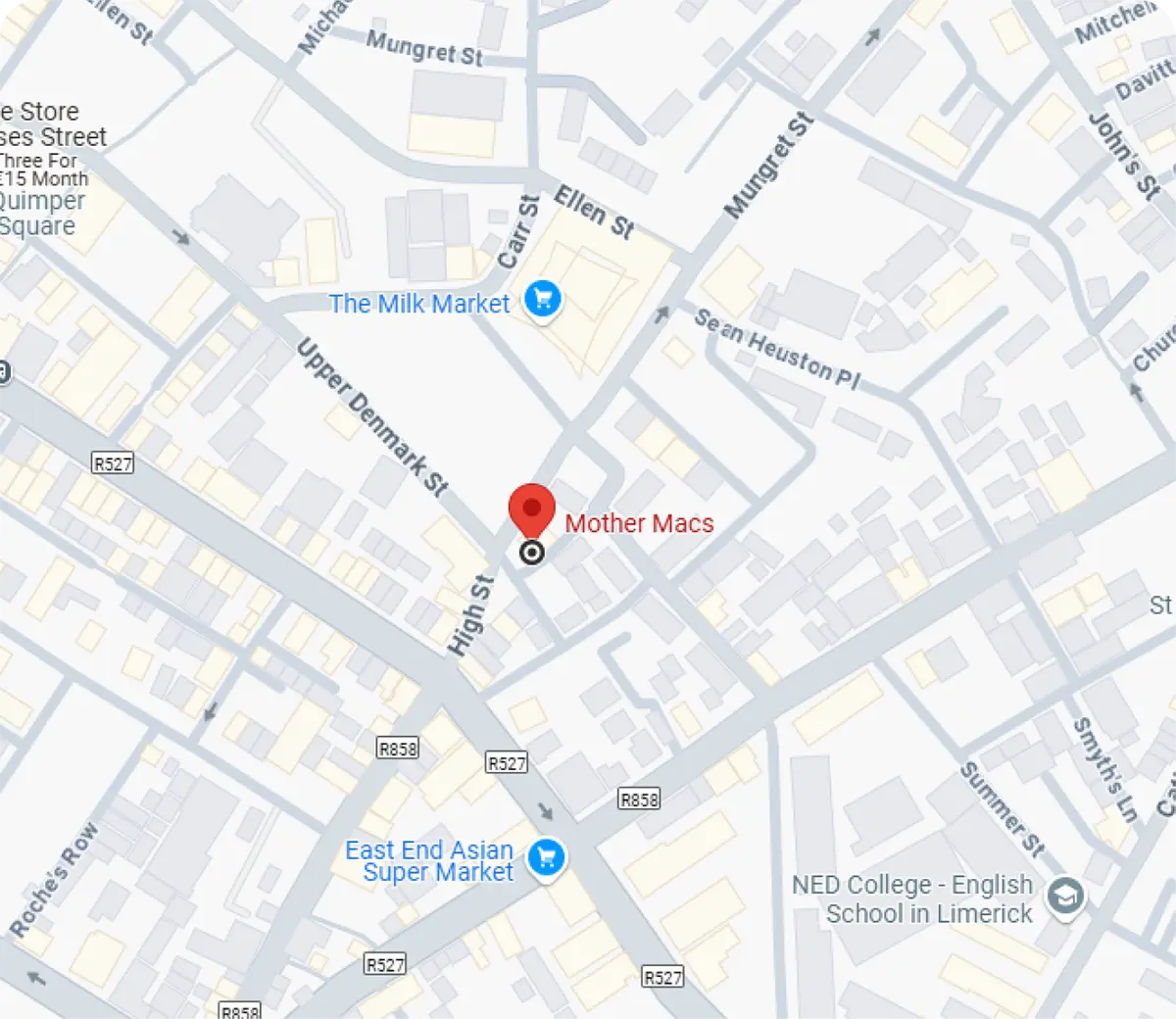 Limerick Whiskey Location